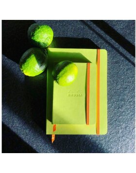 Rhodia FlexBook A5 dot 72 sheets anise green