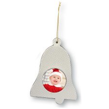 Christmas Decorations pendant in silver 2er Pack