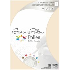 5 sheets Grain de Pollen A4 Ondine 120g