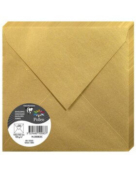 envelope 165x165 mm gold - 50083C