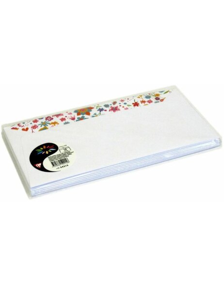 LIBERTY envelopes white 110x220 mm - 54215C