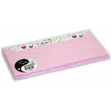 BABY envelope 110x220 mm bonbon rose - 56845C
