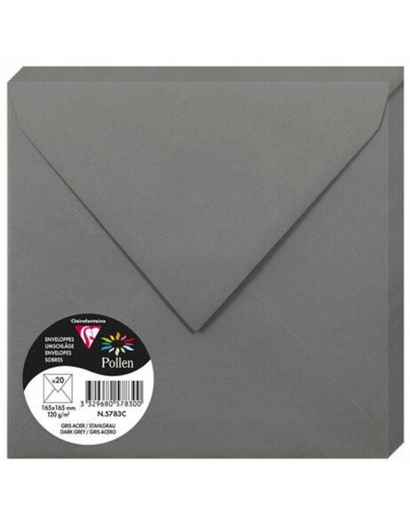 Envelopes steel 165x165 mm - 5783C