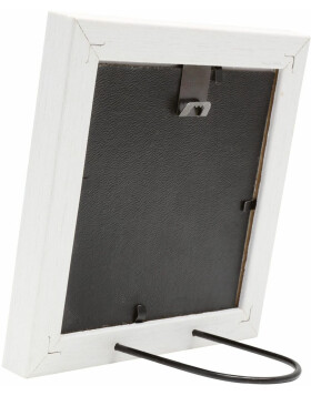 Deknudt marco de fotos de madera ecografo cuadro 10x10 cm blanco