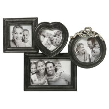 Gallery frame Variee black for 4 pictures