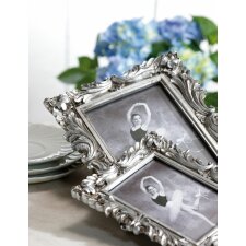 Saint Germain frame 10x15 cm silver baroque