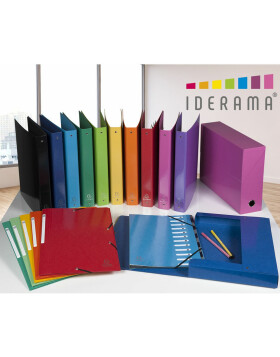Folder Iderama Prem Touch® Spine 70mm Light Blue