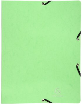 Ring binder with two rings and elastic 15mm Iderama A4 citrus green