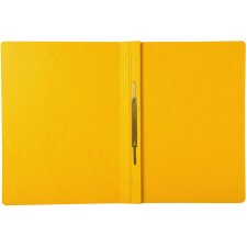 Szybka teczka kartonowa Manila 355g-m2 Iderama - A4 Żółta