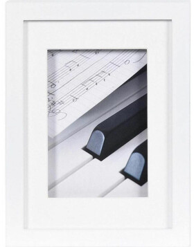 Henzo Piano Holz-Bilderrahmen 15x20 cm weiß