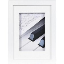 Henzo Piano Holz-Bilderrahmen 15x20 cm weiß