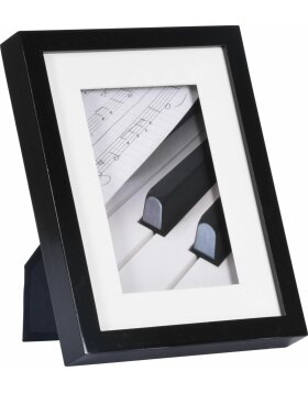 Drewniana ramka Henzo Piano czarna 13x18 cm