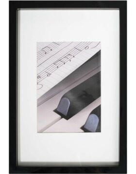 Wooden frame Piano 12&quot;x16&quot; black