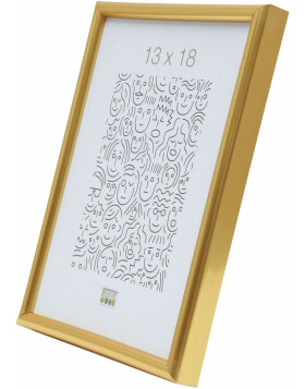 Kunststoffrahmen S011 gold 50x75 cm