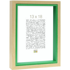 wooden frame S40BH green 30x40 cm