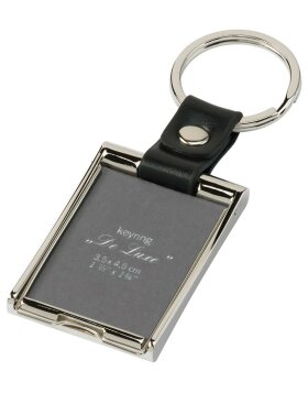 Walther Keyring DeLuxe black for 1 photo 3,5x4,5 cm