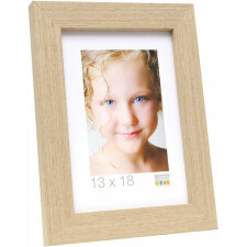 wooden frame S46BH light oak 18x24 cm