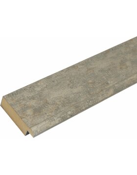 Cadre en bois S48SC7 gris-beige 50x70 cm