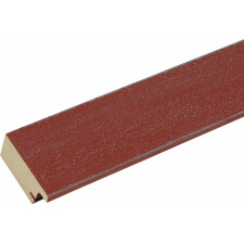 wooden frame S49B dark red 15x20 cm