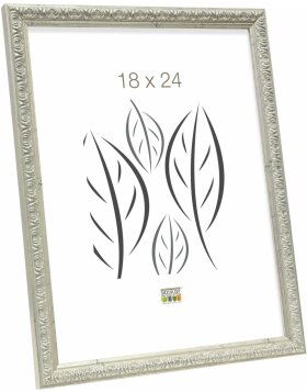 Ramka na zdjęcia ornamentowe S95L 9x13 cm srebrna