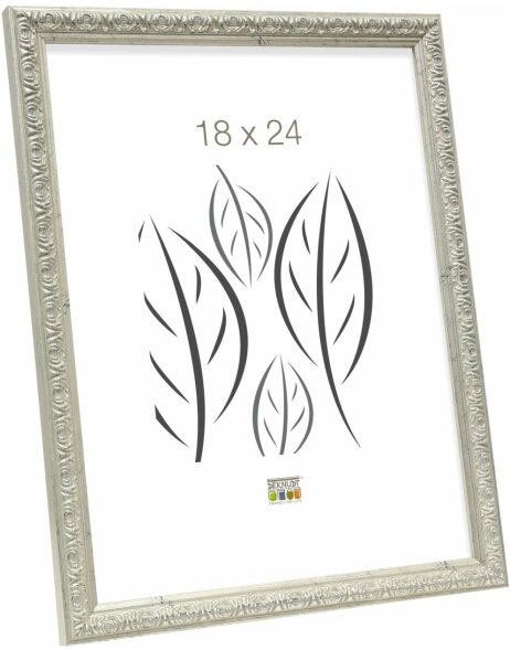 Ramka na zdjęcia ornamentowe S95L 15x20 cm srebrna