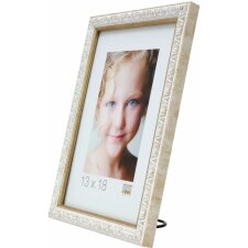 Ornament picture frame S95L 9x13 cm white