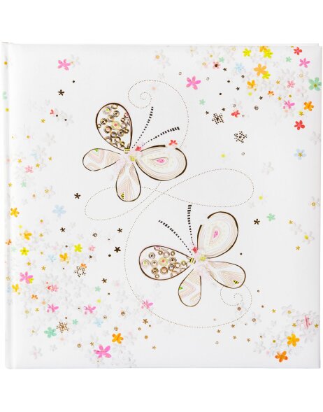 Goldbuch Album de mariage Butterflies 30x31 cm 60 pages blanches