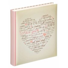 Album de mariage Sweet Words 28x30,5 cm 60 pages blanches