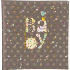 Goldbuch Babyalbum Romantic 30x31 cm 60 weiße Seiten