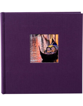 Goldbuch Einsteckalbum Bella Vista aubergine 200 Fotos 10x15 cm