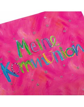 Goldbuch Klein-Fotoalbum Farbenfroh Kommunion 22x16 cm 36 weiße Seiten