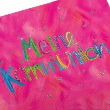 Goldbuch Klein-Fotoalbum Farbenfroh Kommunion 22x16 cm 36 weiße Seiten