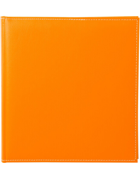 Goldbuch Album fotografico Cezanne arancione 30x31 cm 100 pagine bianche