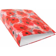 Folder A4 Poppy 8 cm