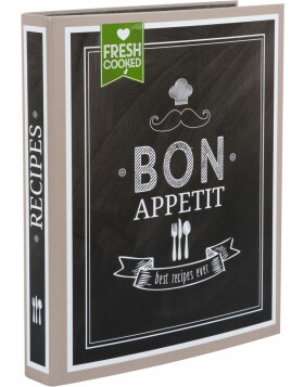 Livre de recettes Goldbook A4 Bon Appétit
