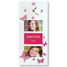 Picture frame with clock Michela 22x52 cm