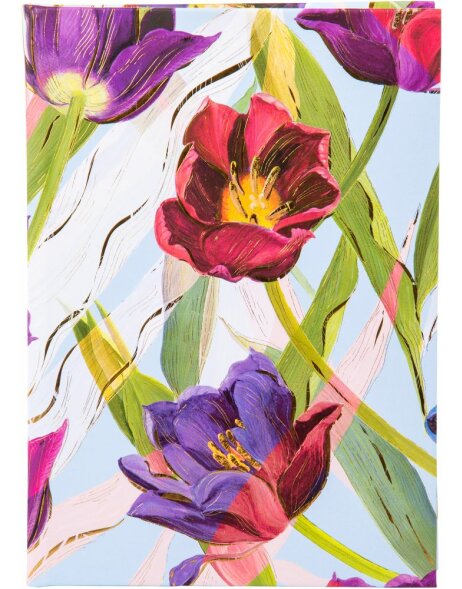 notebook Tulips 15x22 cm