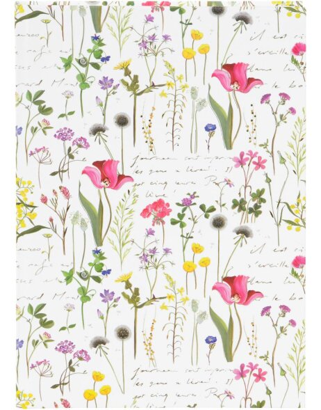 notebook Wildflowers 15x22 cm