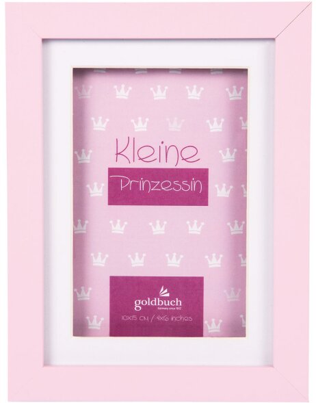 Babyrahmen Kleine Prinzessin 10x15 cm rosa