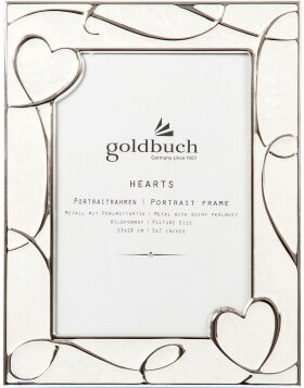 Goldbuch Fotorahmen Hearts 13x18 cm creme