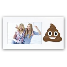 Emoji photo frame 10x15 cm