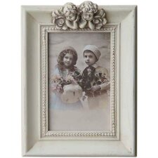 2462N Vintage frame with 2 angels for 10x15 cm