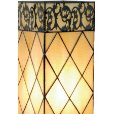 table lamp  TIFFANY - 18x45 cm coloured/natural