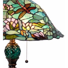 Lampa stołowa Tiffany 47x60 cm - kolorowa