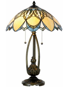 LumiLamp Lampada da tavolo Tiffany &Oslash; 40x60 cm...