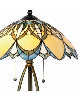 LumiLamp Bureaulamp Tiffany Tafellamp &oslash; 40x60 cm...
