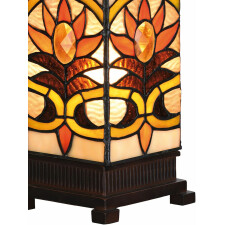 Clayre & Eef Tiffany table lamp 12x35 cm - 5LL-5779