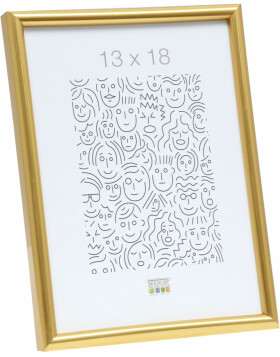Picture frame Kelwad 12"x16" gold