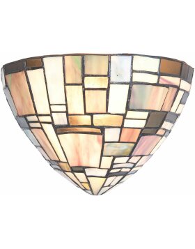 Lampada da parete TIFFANY colorata - 5LL-5844 Clayre Eef