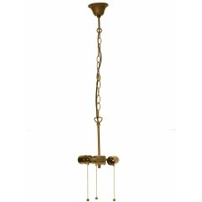 Deckenhalterung braun-bronze 130 cm